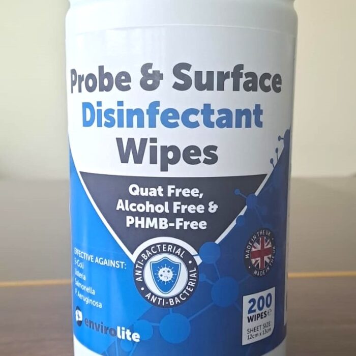 Food Probes Wipes 200's Quat-free, Alcohol-free & PHMB-Free 1