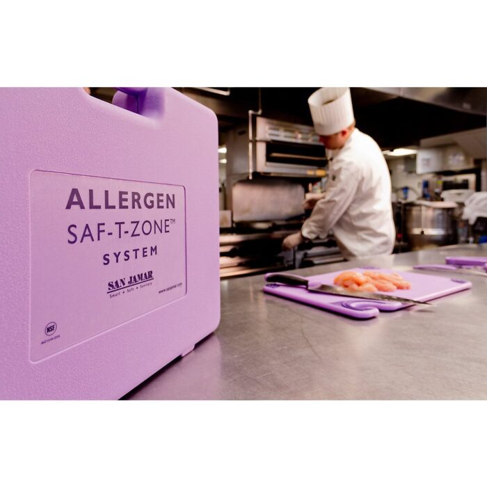 San Jamar ASZ121812SYS Allergen Saf-T-Zone System Kit Photo1